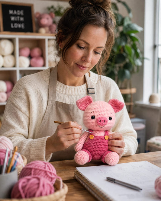 Crochet PIGLET-VORTIXFORGE