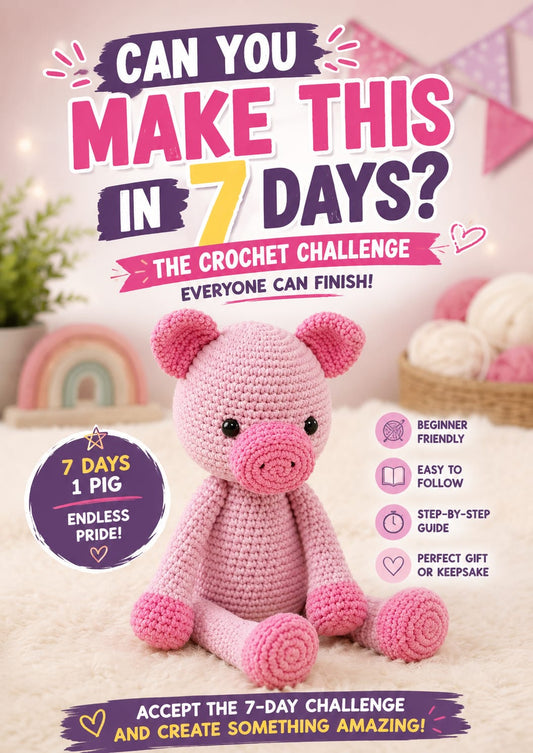 Crochet PIGLET-VORTIXFORGE